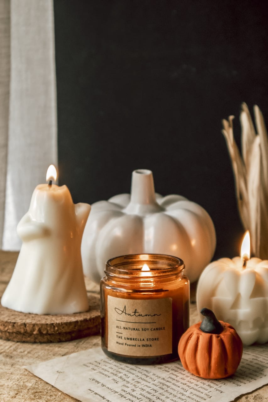 Boo Candle | Ghost candle - 1 pc