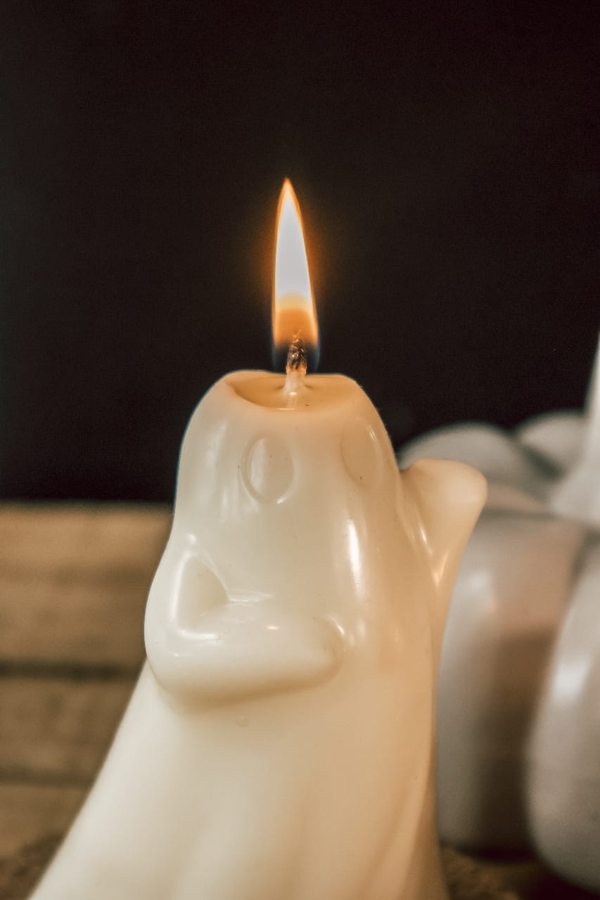 Boo Candle | Ghost candle - 1 pc