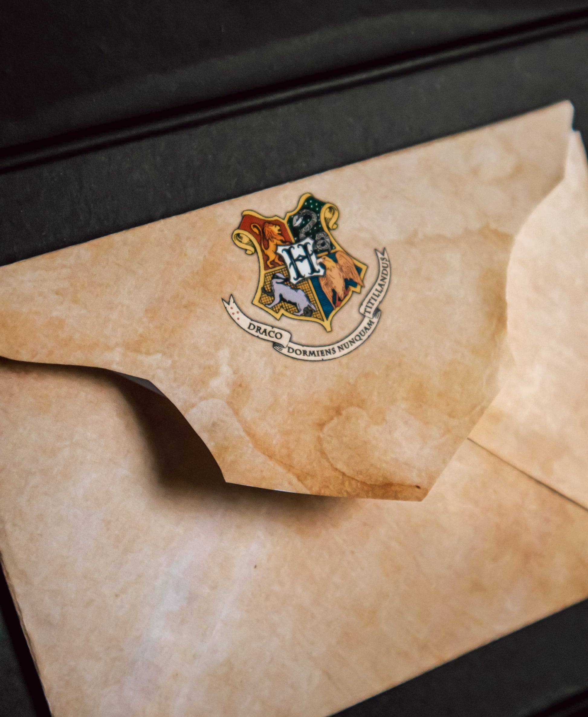 Hogwarts acceptance letter 