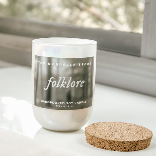 Folklore- Taylor Swift inspired scented candle