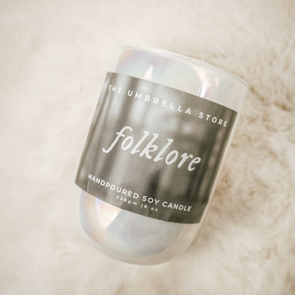 Folklore- Taylor Swift inspired scented candle
