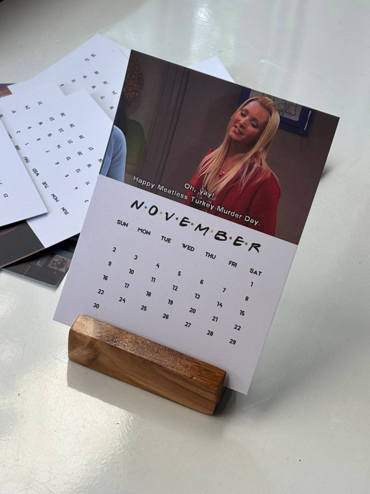 2025 FRIENDS themed Desk Calendar (LIMITED EDITION)