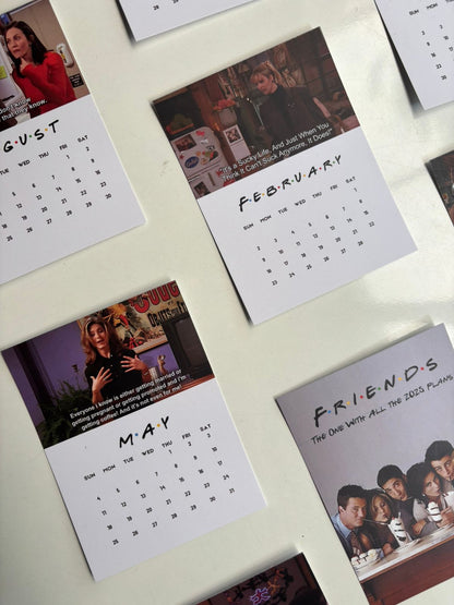 2025 FRIENDS themed Desk Calendar (LIMITED EDITION)