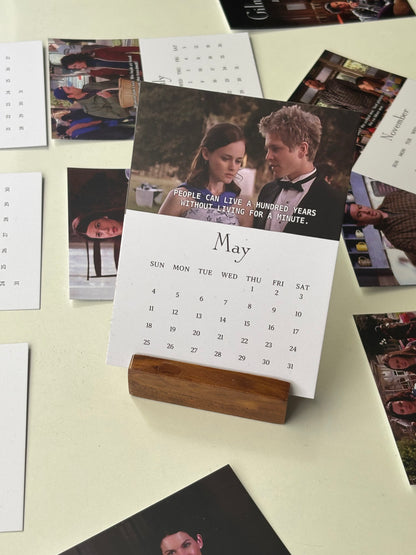 2025 Gilmore girls themed Desk Calendar (LIMITED EDITION)