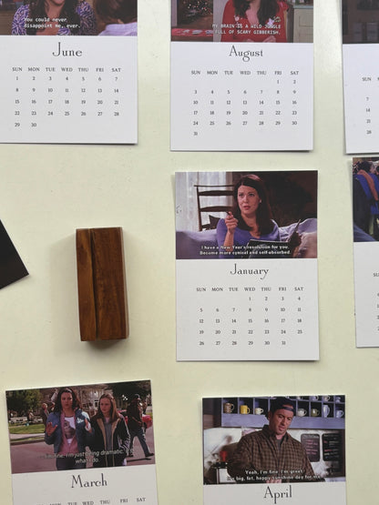 2025 Gilmore girls themed Desk Calendar (LIMITED EDITION)