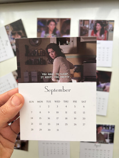 2025 Gilmore girls themed Desk Calendar (LIMITED EDITION)