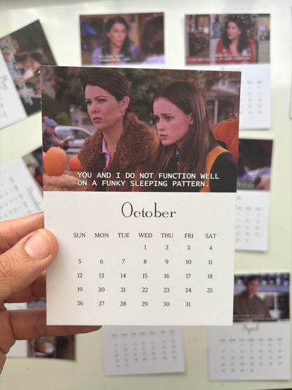 2025 Gilmore girls themed Desk Calendar (LIMITED EDITION)