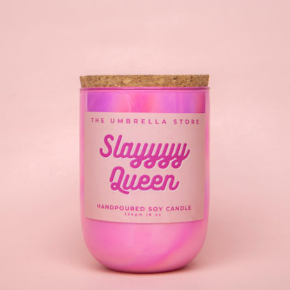 Slayyy queen scented candle