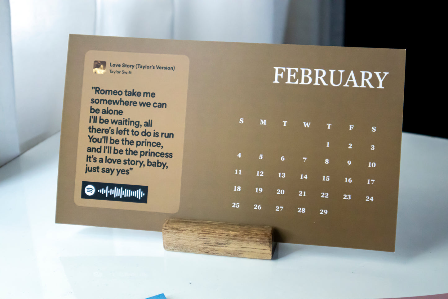 2024 Taylor's Version Desk Calendar