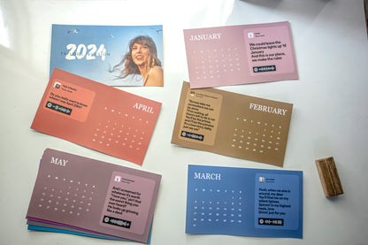 2024 Taylor's Version Desk Calendar