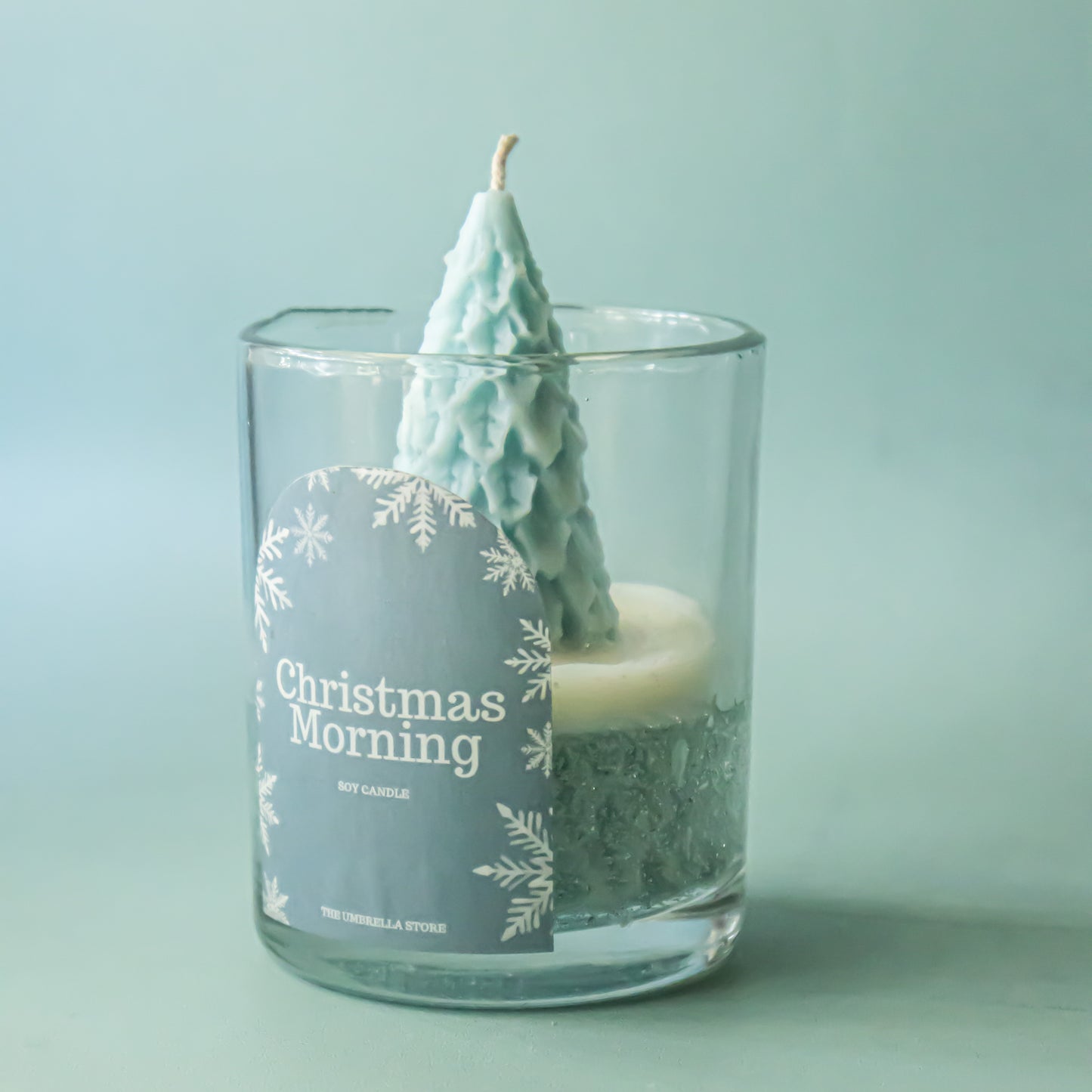 Christmas Morning Scented Candle with Tree