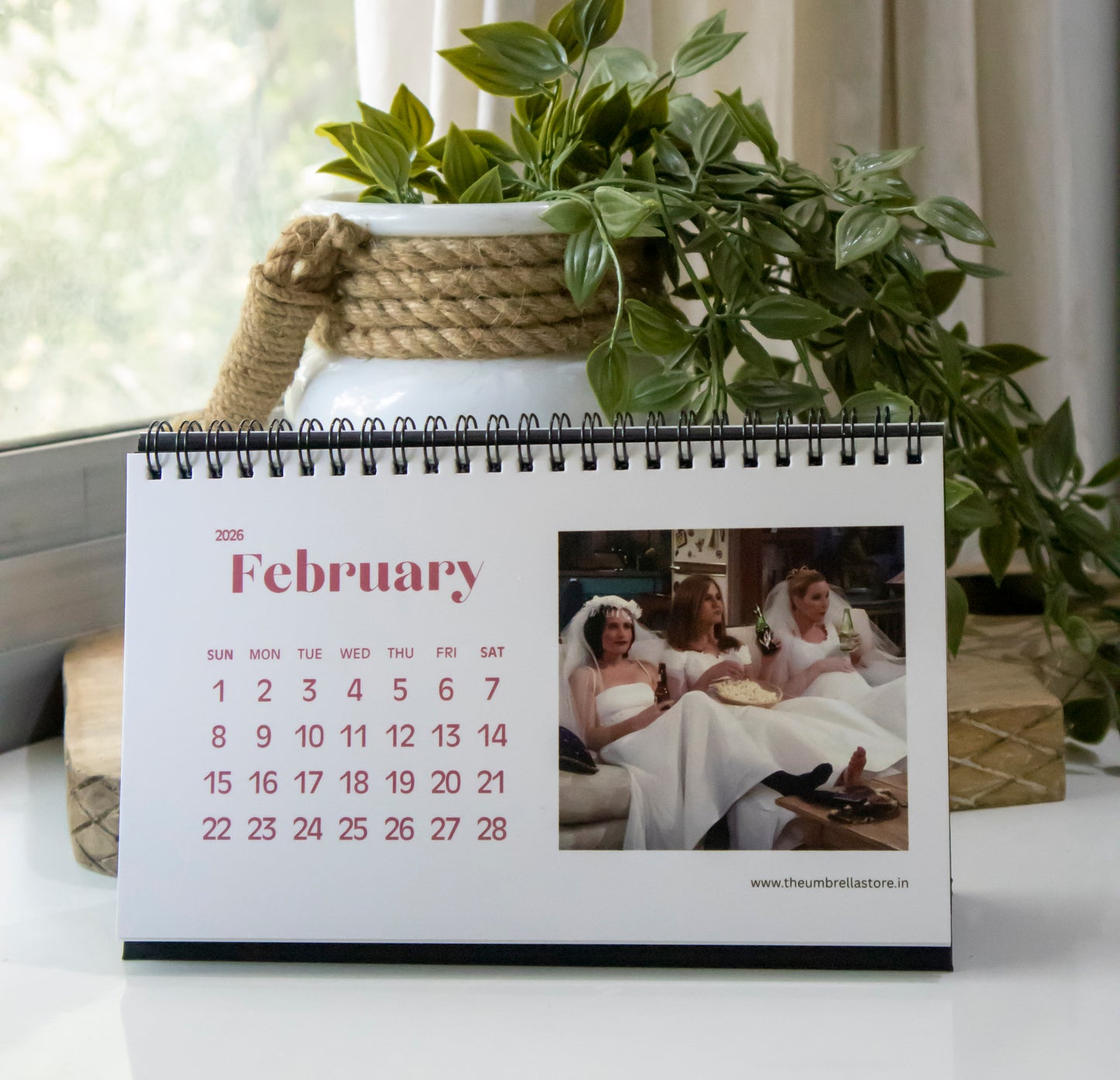 2026 FRIENDS themed Desk Calendar (LIMITED EDITION)