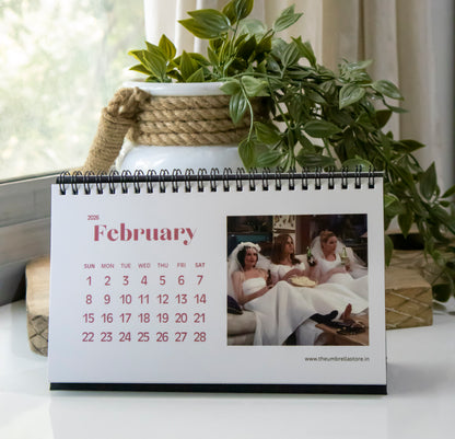 2026 FRIENDS themed Desk Calendar (LIMITED EDITION)
