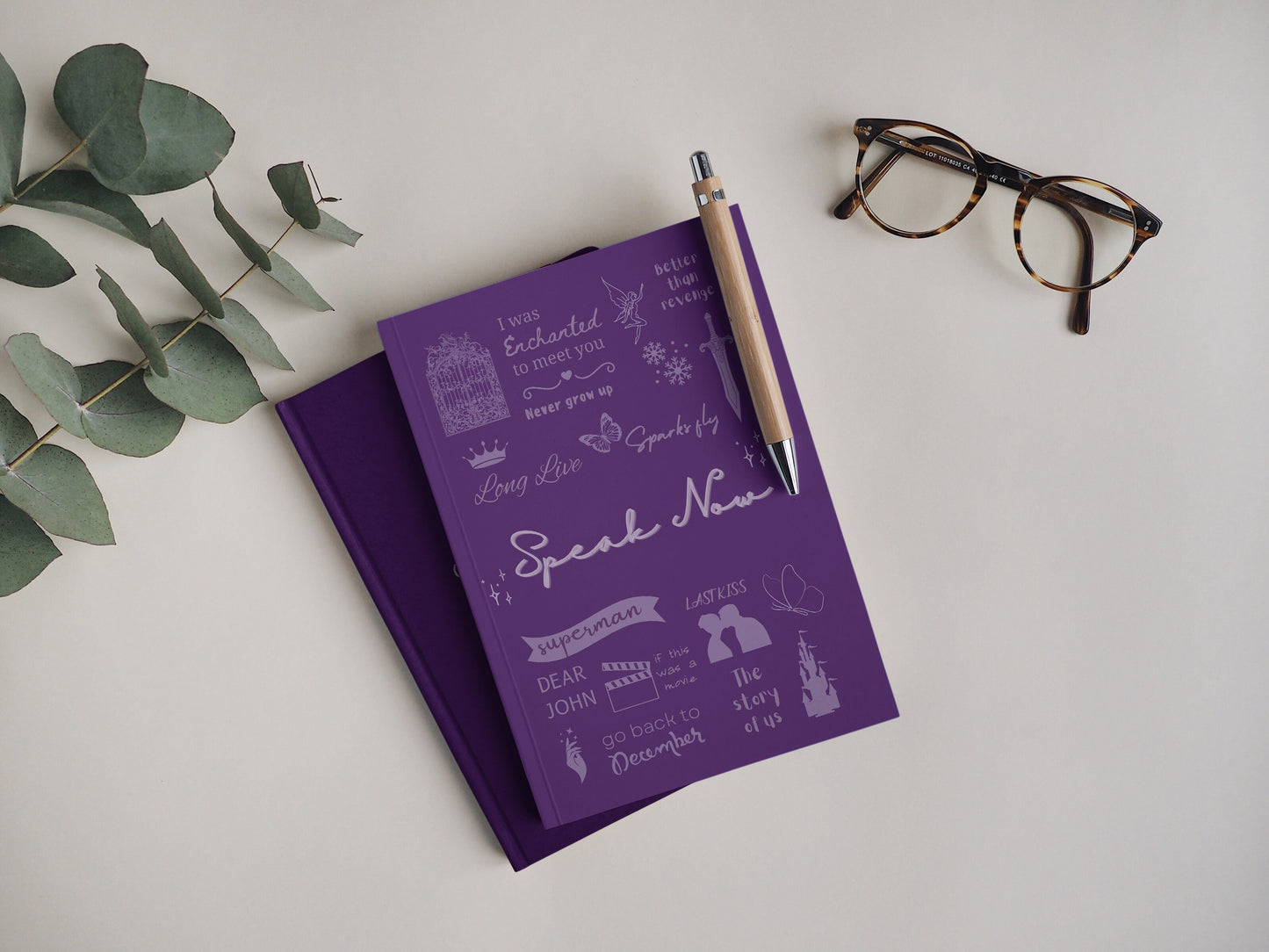 Speak Now Hardcover Journal | Speak Now TV Journal | Swiftie Journal- Taylor swift inspired Notebook