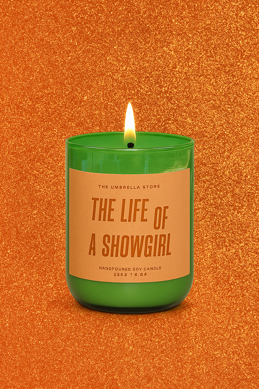 The Life of a Showgirl- Taylor Swift inspired scented candle