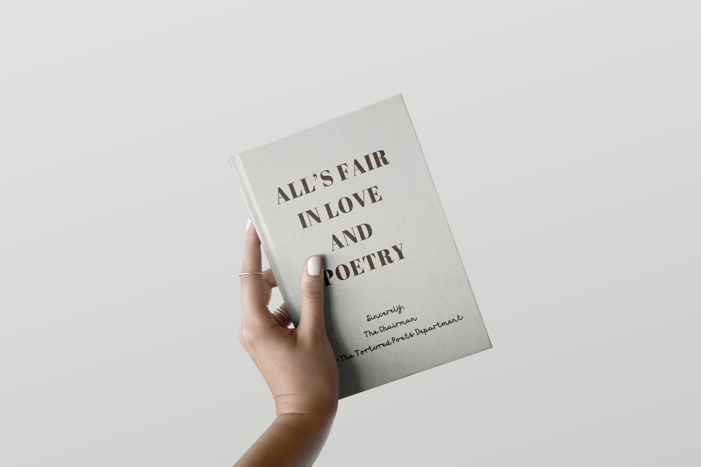 The Tortured Poets Department Hardcover Journal | TTPD Journal | Swiftie Journal- Taylor swift inspired Notebook