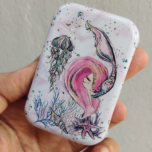 Mini Mermaid Tin box - The Umbrella store