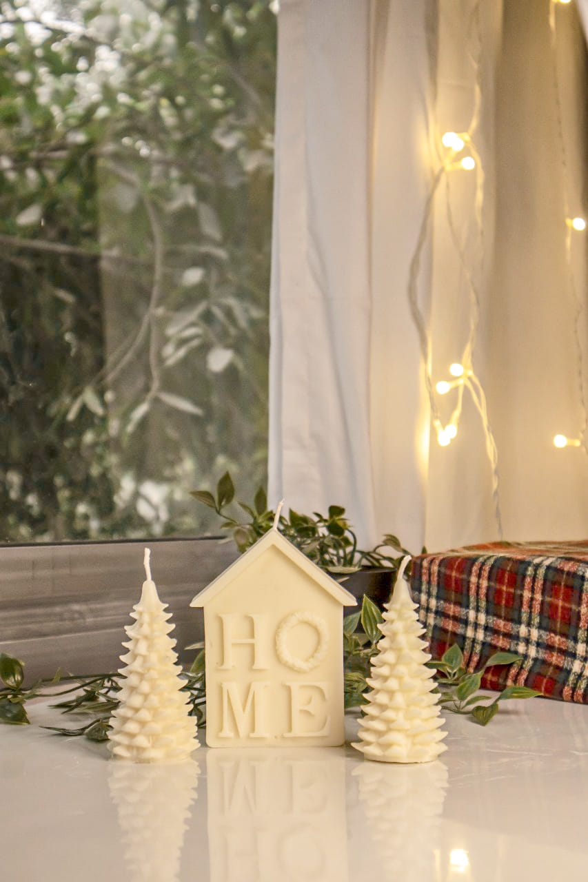 Christmas Tree + Home Candle Combo