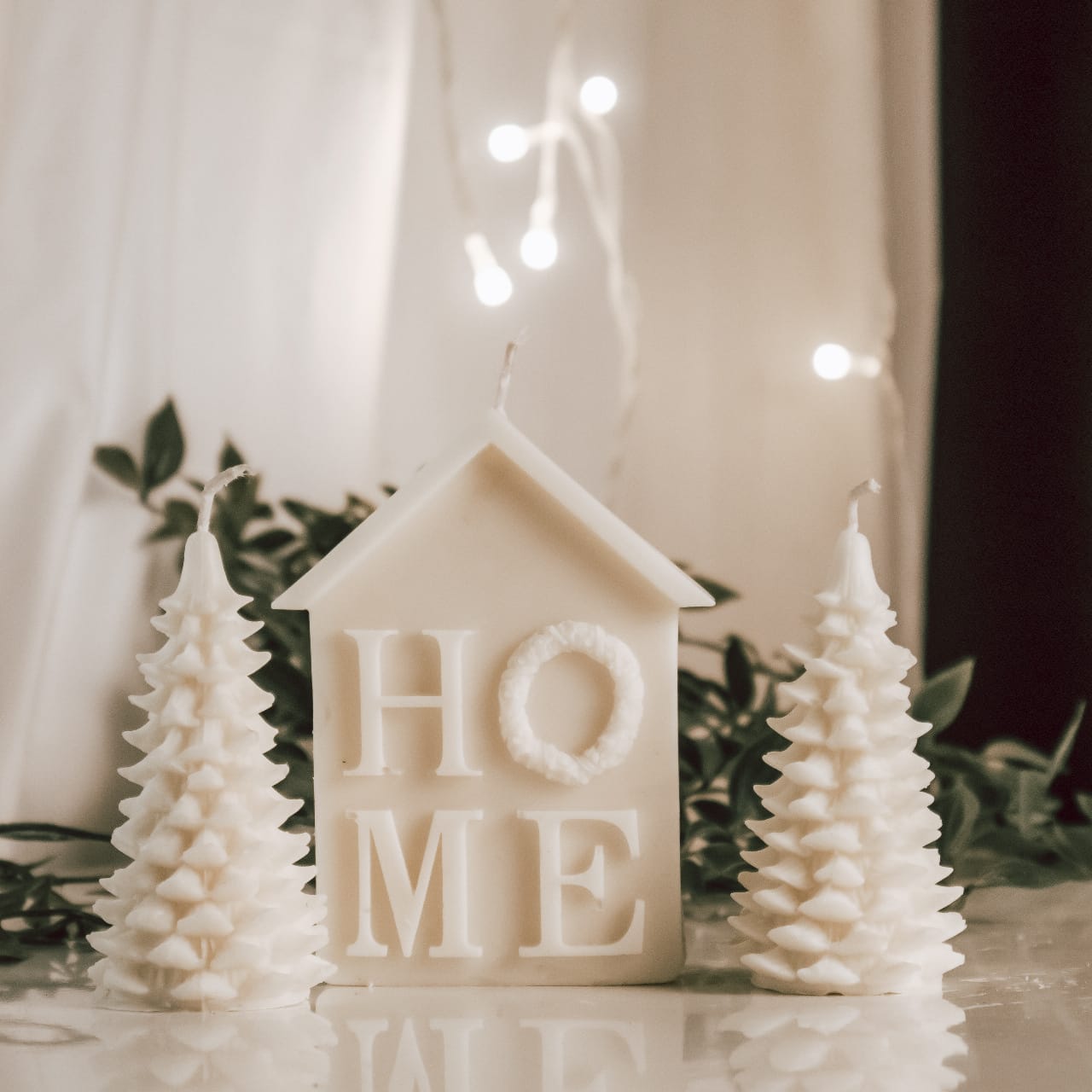 Christmas Tree + Home Candle Combo