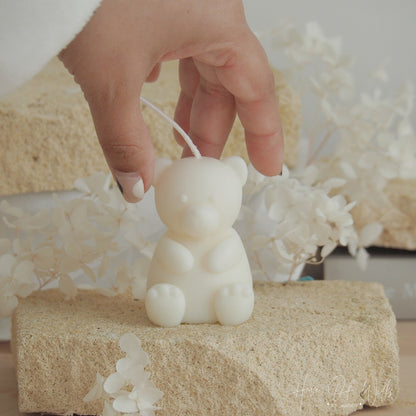 Mini Teddy Candle