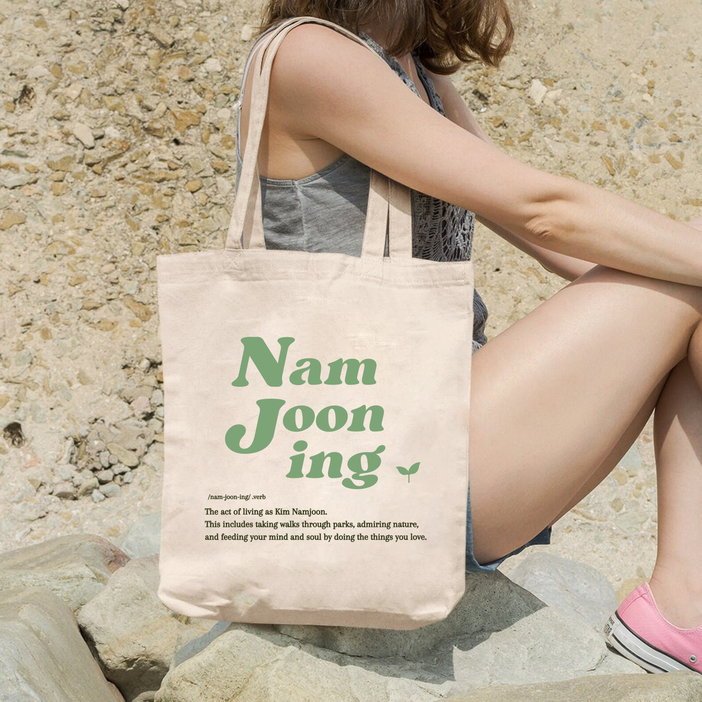 Namjooning Tote Bag- BTS merch