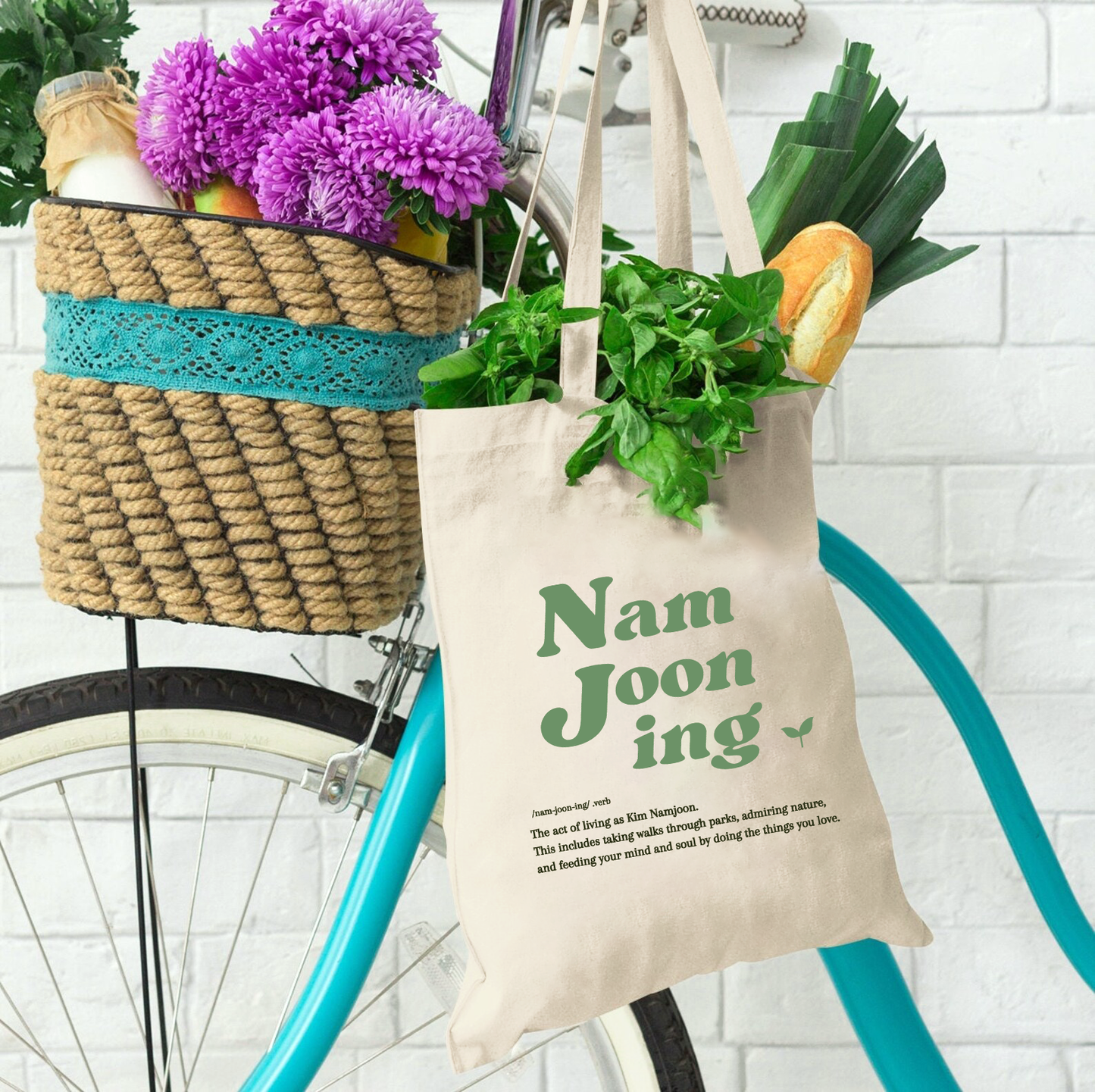 Namjooning Tote Bag- BTS merch