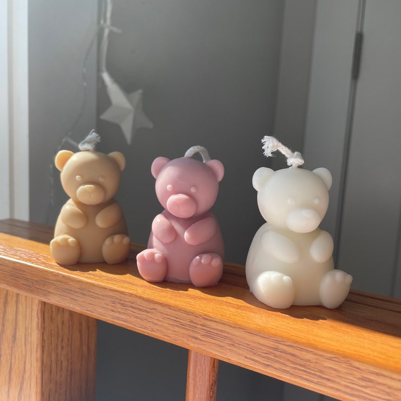 Mini Teddy Candle