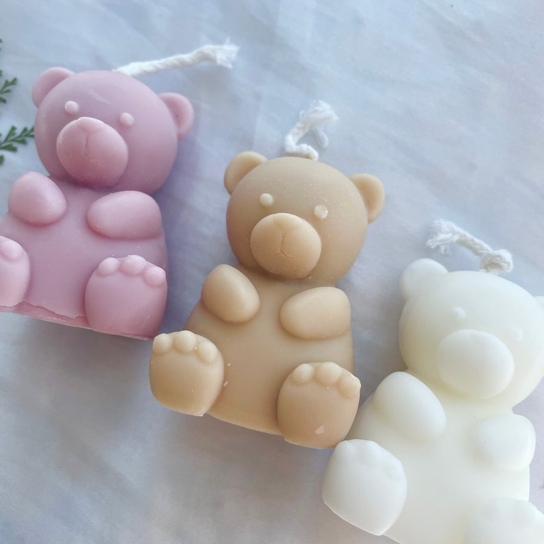 Mini Teddy Candle