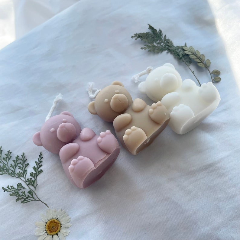 Mini Teddy Candle