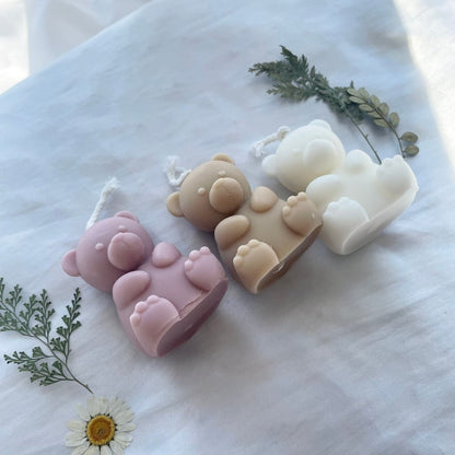 Mini Teddy Candle