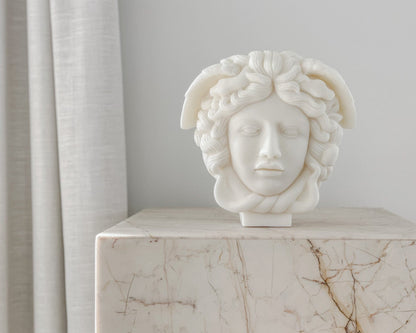 Medusa Sculpture Candle