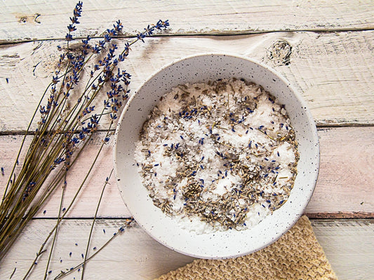 French Lavender Bath Salt - Sample