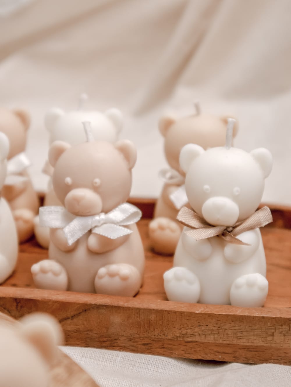 Mini Teddy Candle