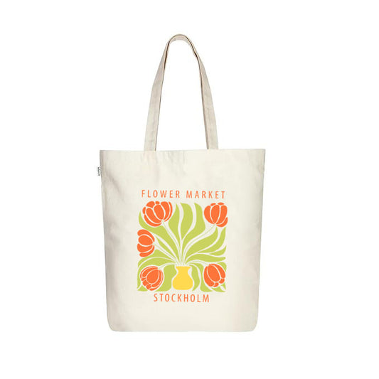 Flowers market  tote bag | aesthetic tote bag 