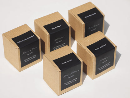 Scented candle gift set: Set of 5 candles - The Umbrella store