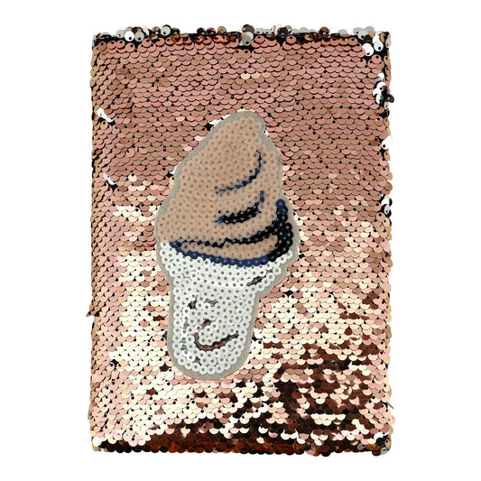 Magic Ice-cream Sequined diary - 1 pc - The Umbrella store