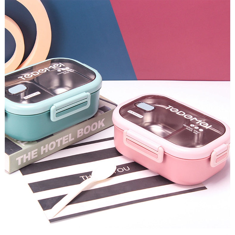 Bento Stainless Lunch Box-2 compartment