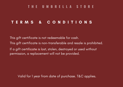 You are so sweet - Gift card - The Umbrella store