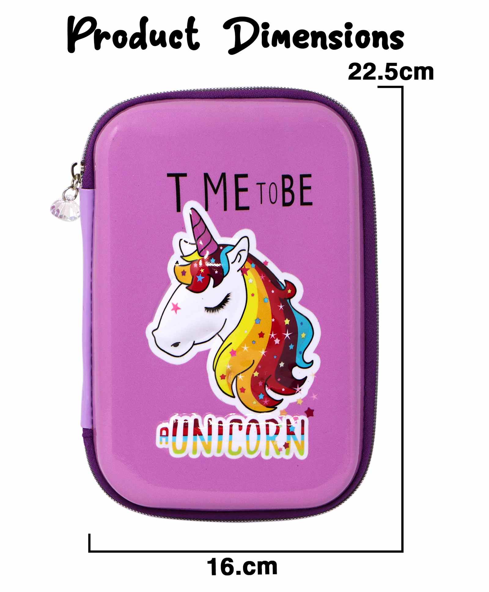 Unicorn Multipurpose Zipper Stationery Case - The Umbrella store