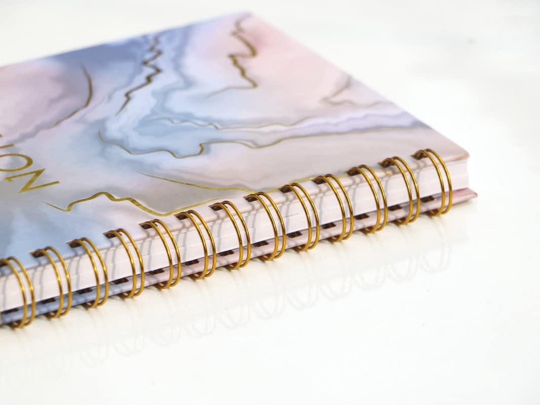 Pastel Spiral Notebook- Ruled Journal (Pink) - The Umbrella store