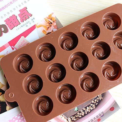Silicone Swirl Chocolate Mold - The Umbrella store