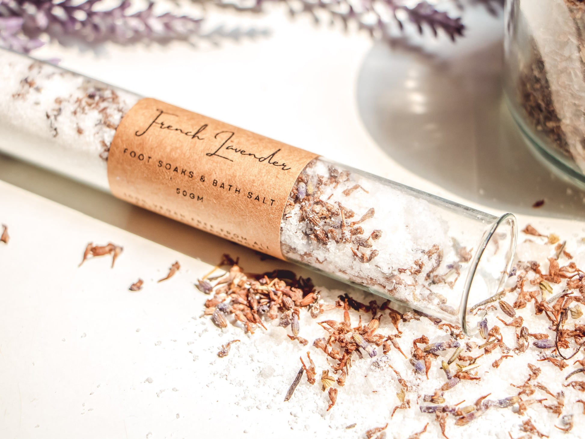 French Lavender Bath Salts/Foot soaks - The Umbrella store