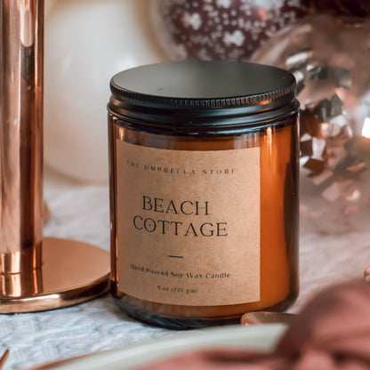 Beach cottage scented candle