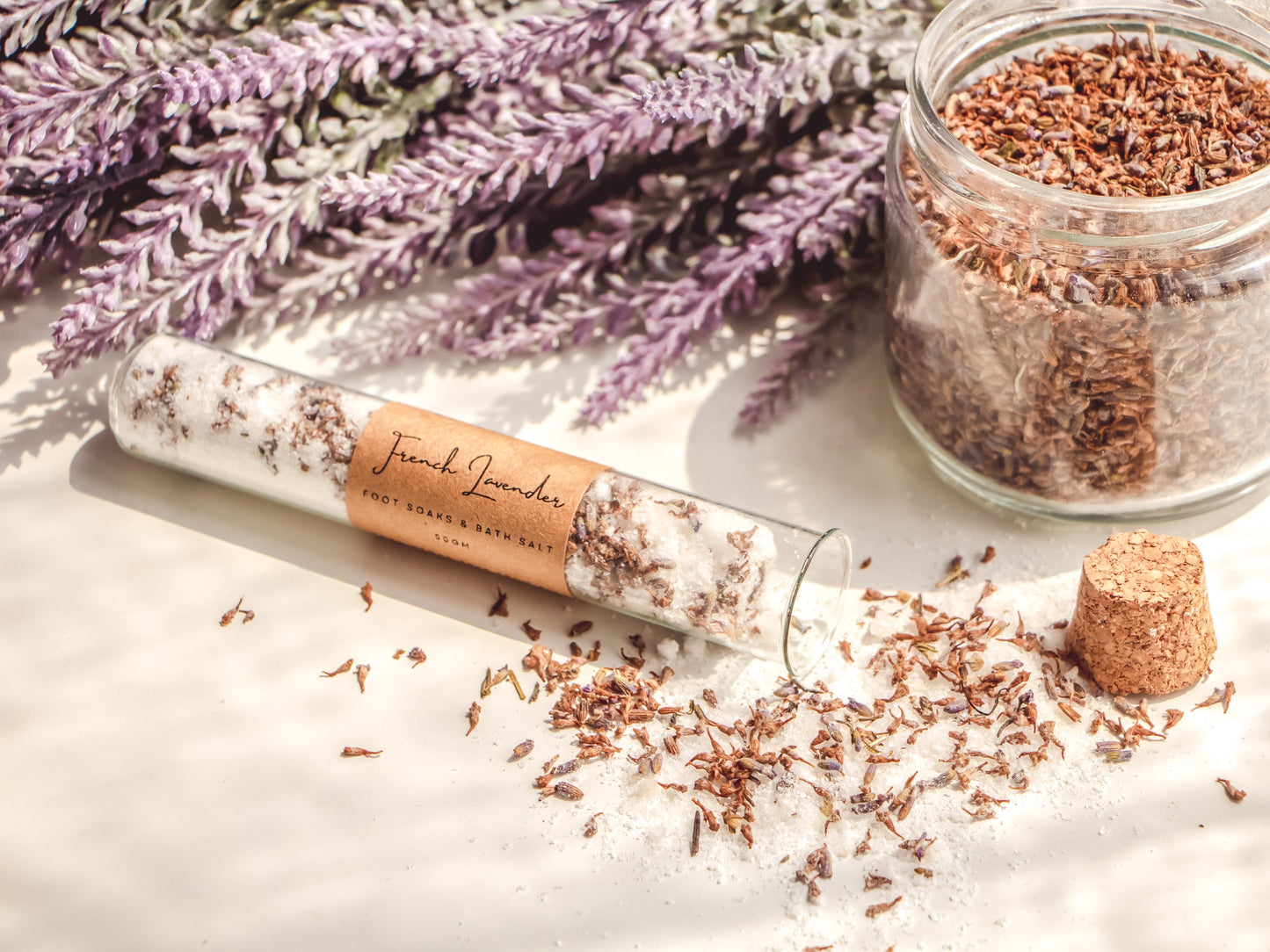 French Lavender Bath Salts/Foot soaks - The Umbrella store