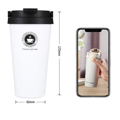 Stainless Steel Tumbler with lid - The Umbrella store