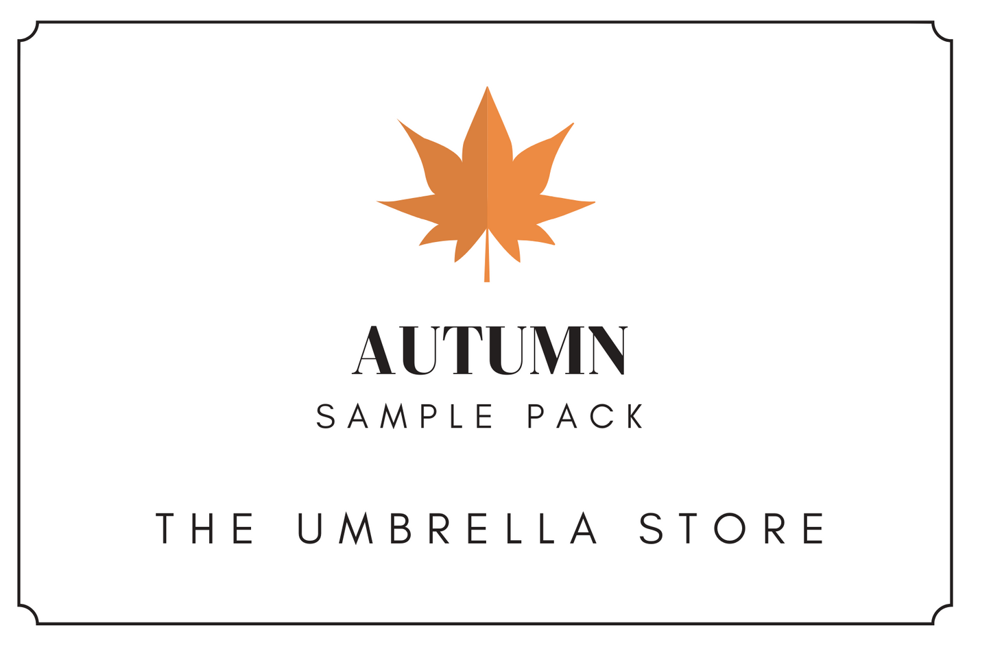 Autumn Wax Melt- Sample - The Umbrella store