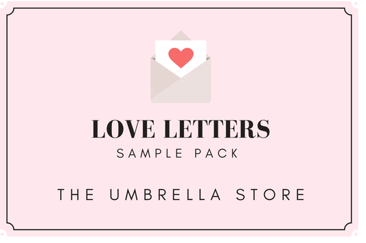 Love letters Wax Melt- Sample - The Umbrella store