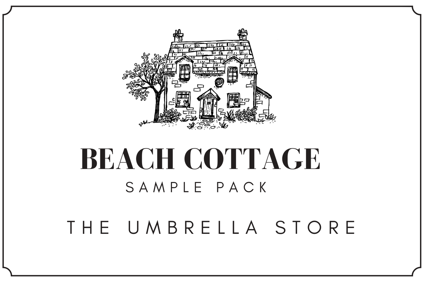 Beach Cottage Wax Melt- Sample - The Umbrella store