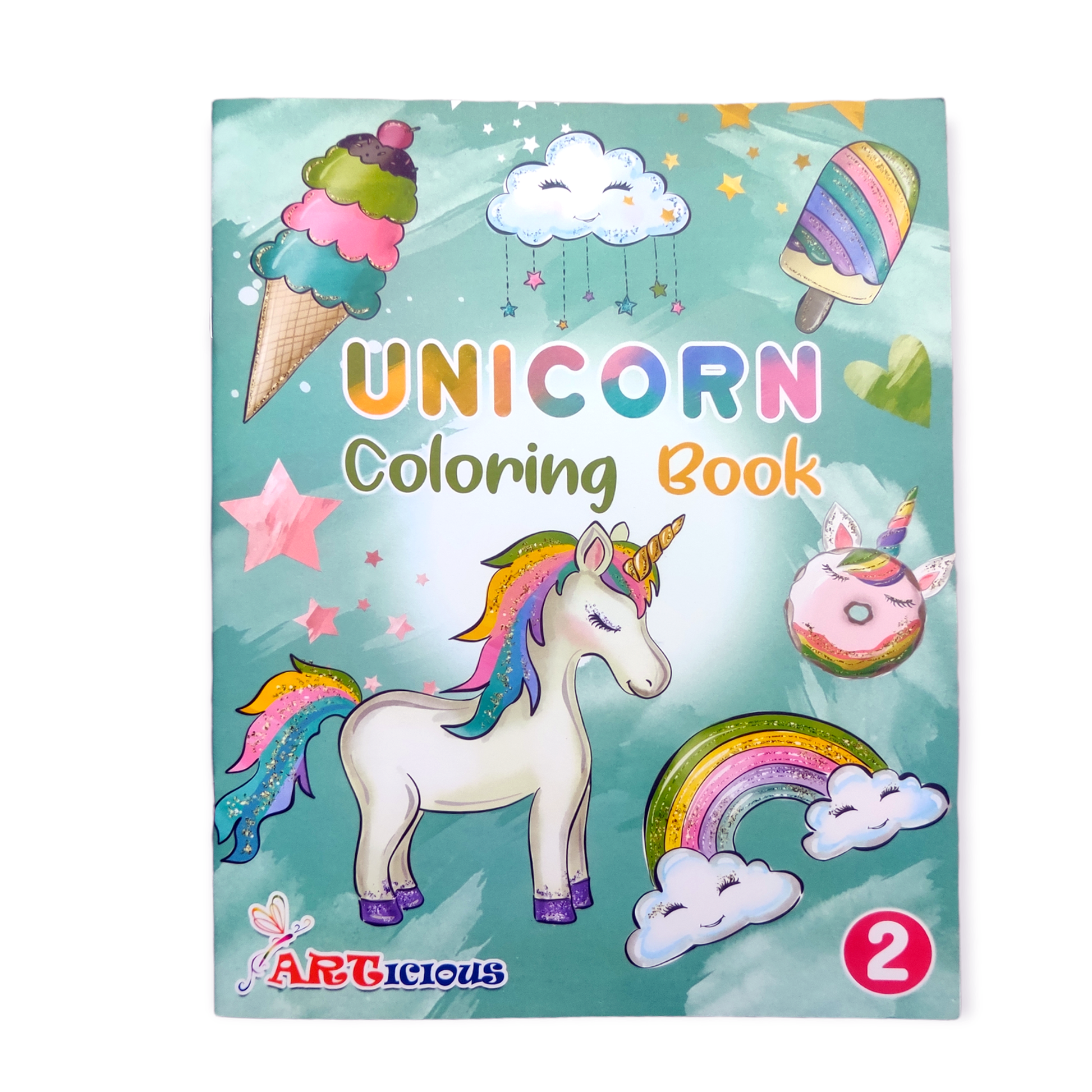 Unicorn Colouring Book - The Umbrella store