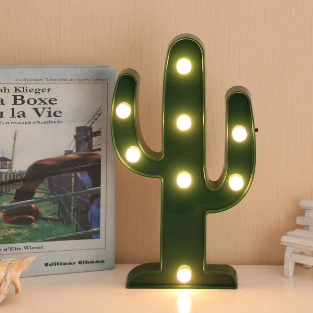 Cactus Marquee LED Light - The Umbrella store